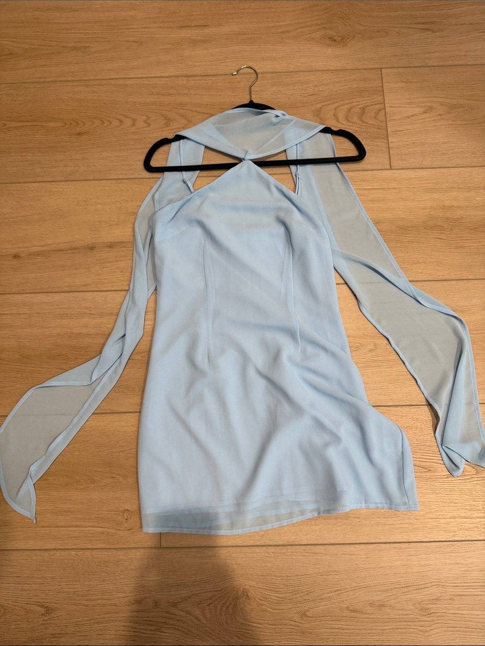 More to Come Blue Mini dress